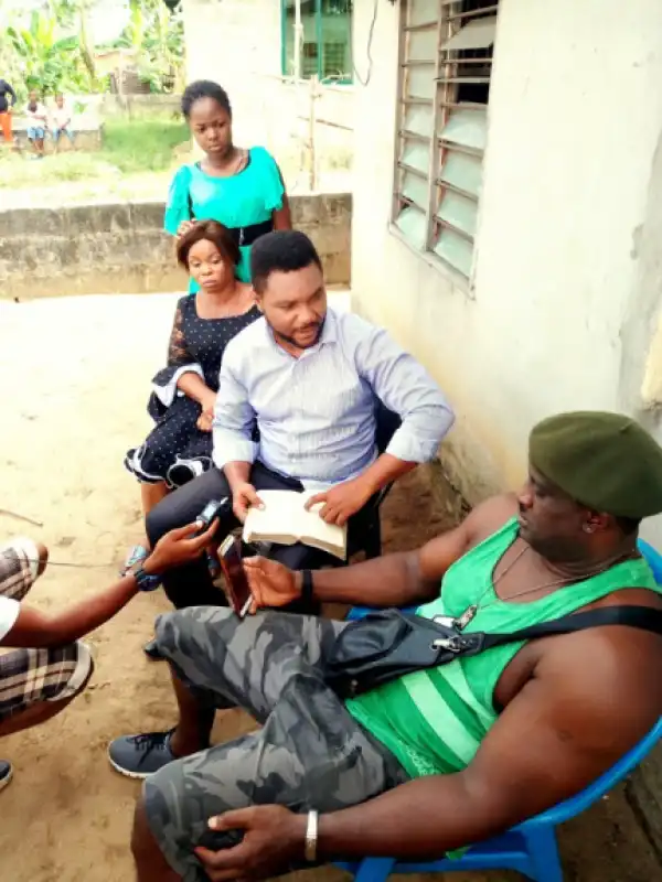 Kingsley Abasili, Pete Edochie